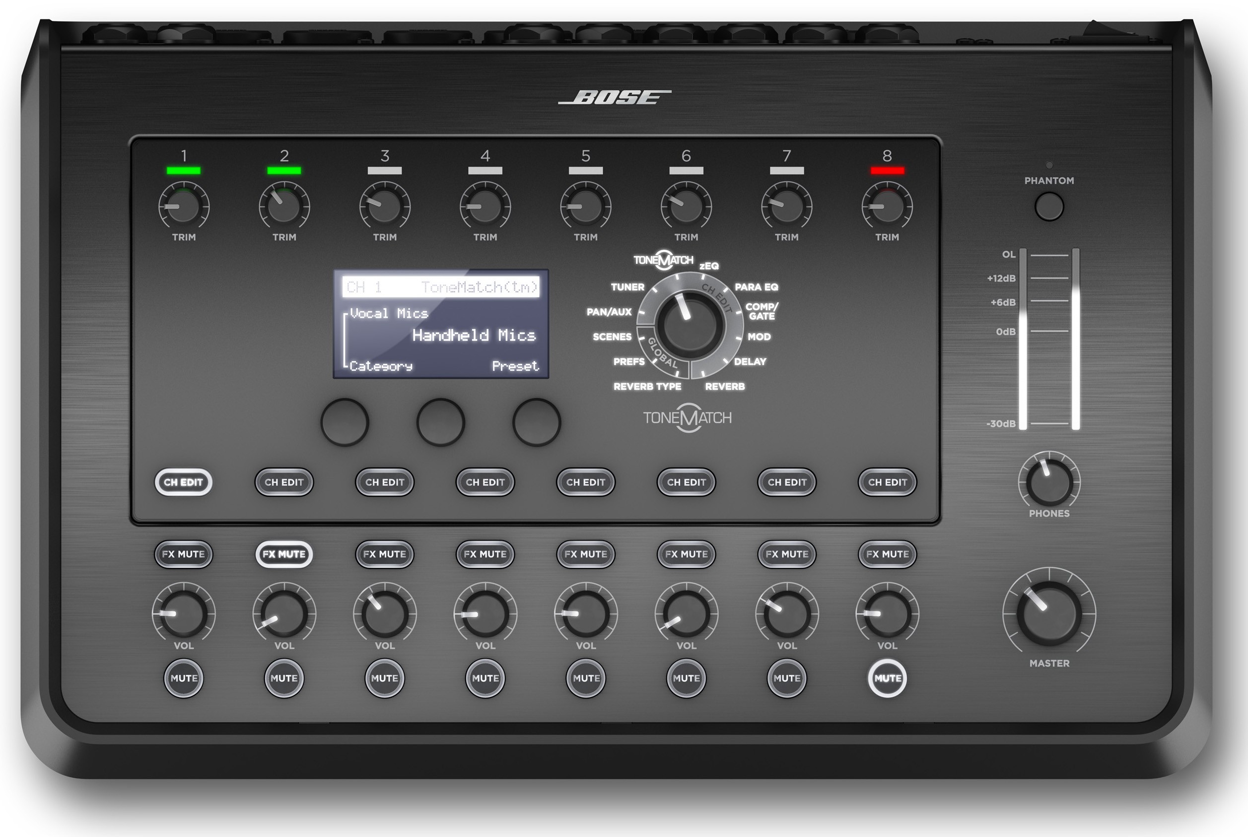 BOSE T8S ToneMatch mixer 數字混音臺 BOSE T8S ToneMatch mixer 數字混音臺